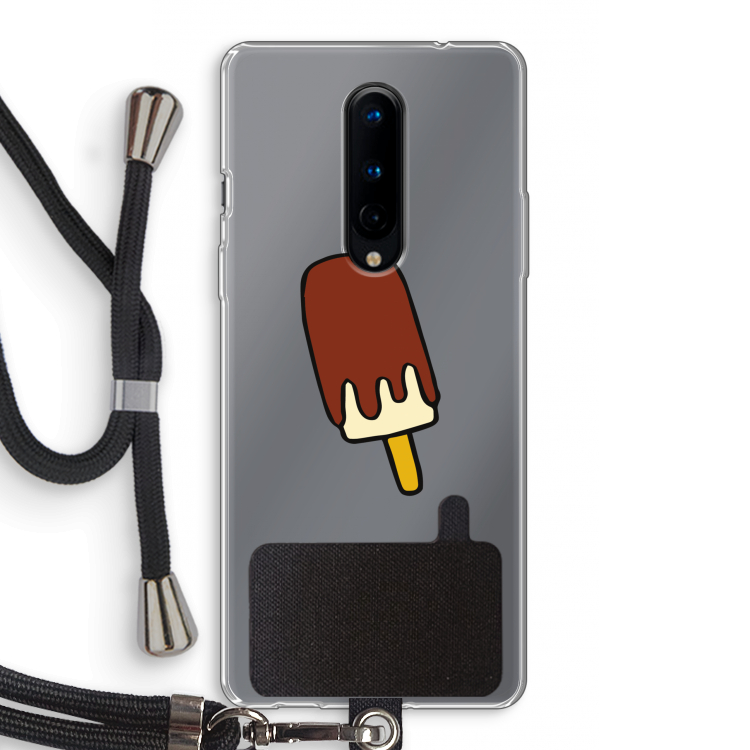 Frisco: OnePlus 8 Transparant Hoesje met koord