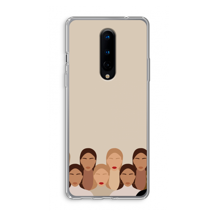 Girls girls girls: OnePlus 8 Transparant Hoesje