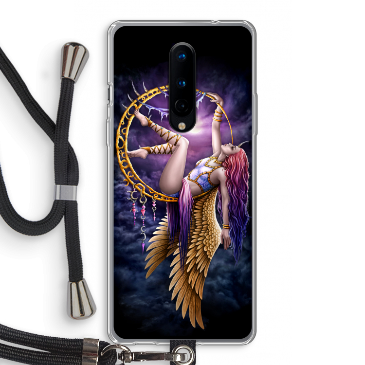 Aerial Angel: OnePlus 8 Transparant Hoesje met koord
