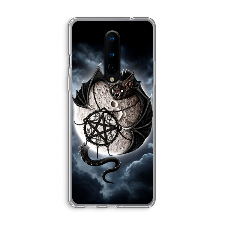 Volle maan: OnePlus 8 Transparant Hoesje