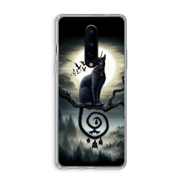 Moonlight Companions: OnePlus 8 Transparant Hoesje