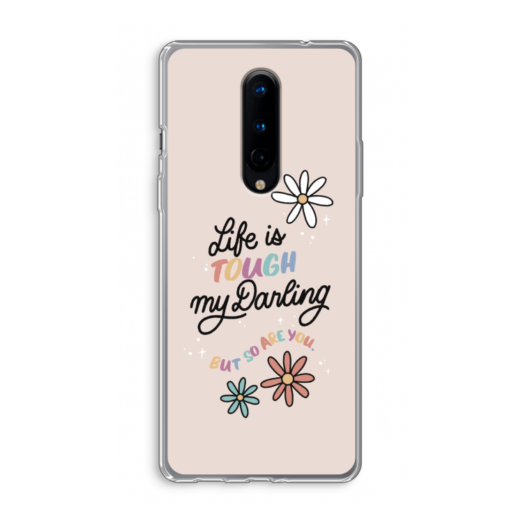 Tough Life: OnePlus 8 Transparant Hoesje