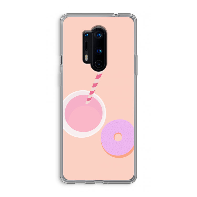 Donut: OnePlus 8 Pro Transparant Hoesje