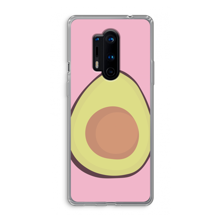 Avocado: OnePlus 8 Pro Transparant Hoesje