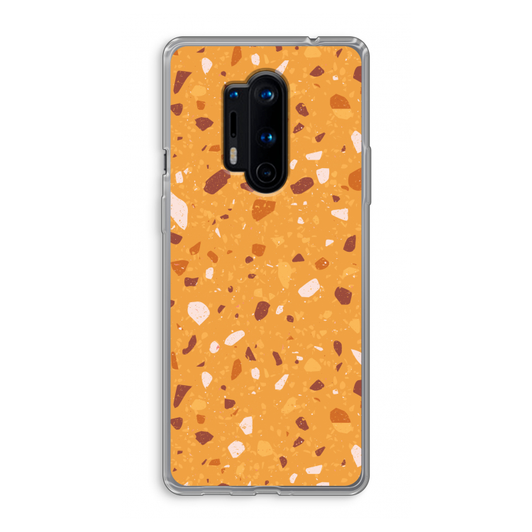 Terrazzo N°24: OnePlus 8 Pro Transparant Hoesje