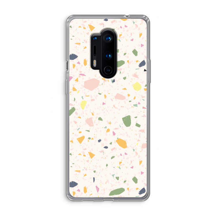 Terrazzo N°21: OnePlus 8 Pro Transparant Hoesje