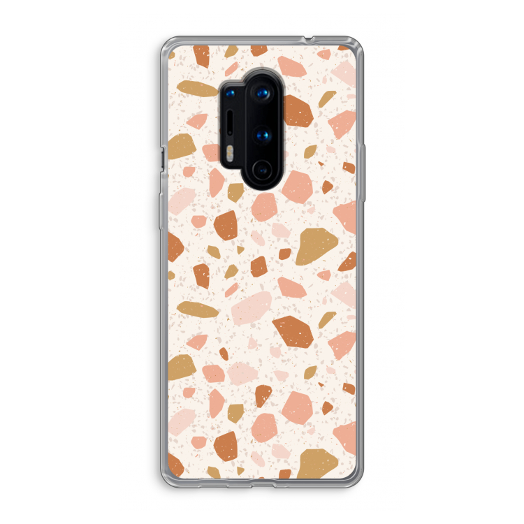 Terrazzo N°18: OnePlus 8 Pro Transparant Hoesje