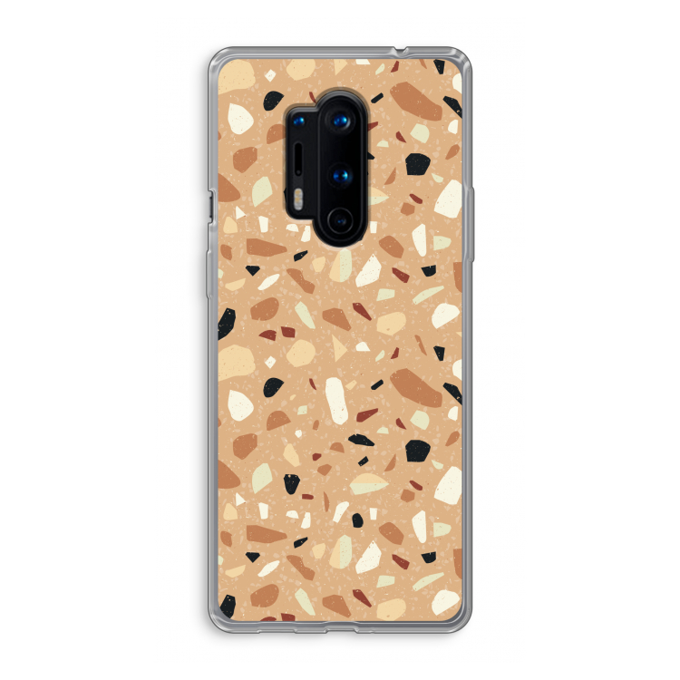 Terrazzo N°17: OnePlus 8 Pro Transparant Hoesje
