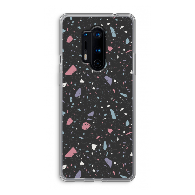 Terrazzo N°16: OnePlus 8 Pro Transparant Hoesje