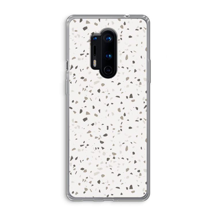 Terrazzo N°14: OnePlus 8 Pro Transparant Hoesje