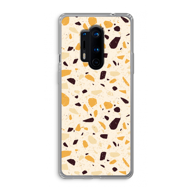 Terrazzo N°13: OnePlus 8 Pro Transparant Hoesje