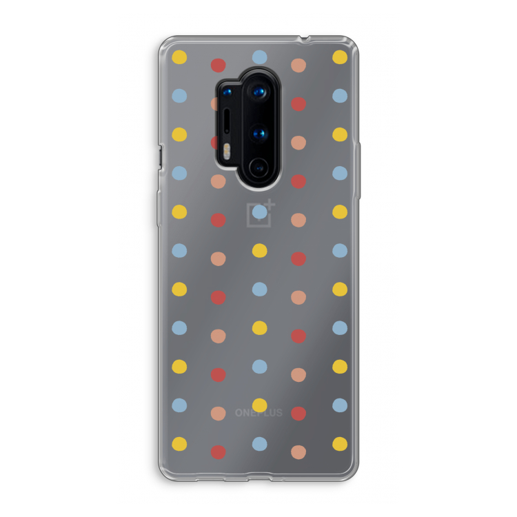 Bollen: OnePlus 8 Pro Transparant Hoesje