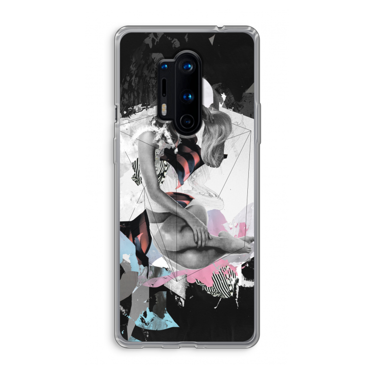 Camouflage de sommeil: OnePlus 8 Pro Transparant Hoesje