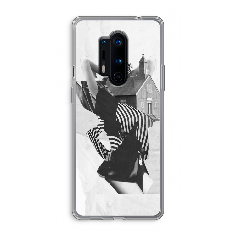 House: OnePlus 8 Pro Transparant Hoesje