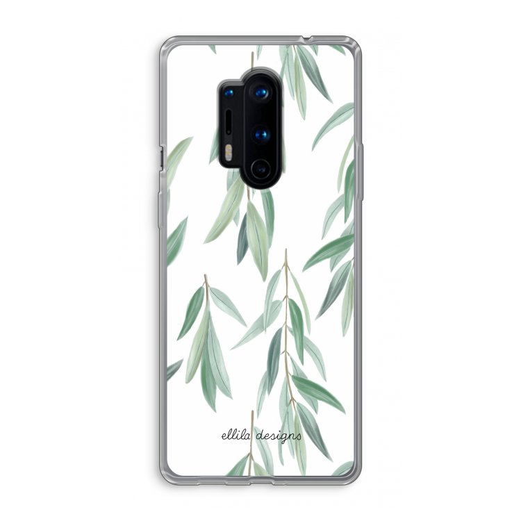 Branch up your life: OnePlus 8 Pro Transparant Hoesje