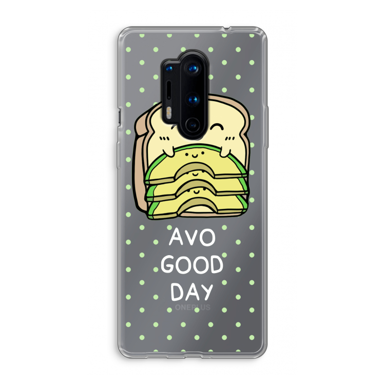 Avo Good Day: OnePlus 8 Pro Transparant Hoesje