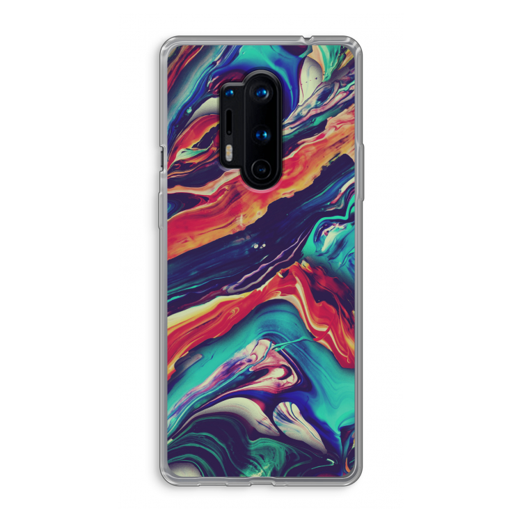 Chameleon Sun: OnePlus 8 Pro Transparant Hoesje