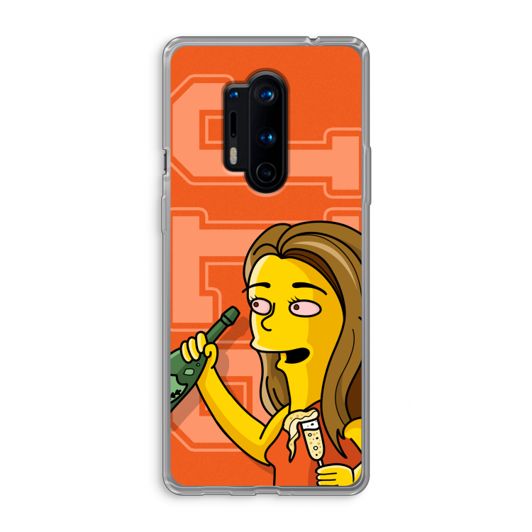Jamie Lee Simpson: OnePlus 8 Pro Transparant Hoesje