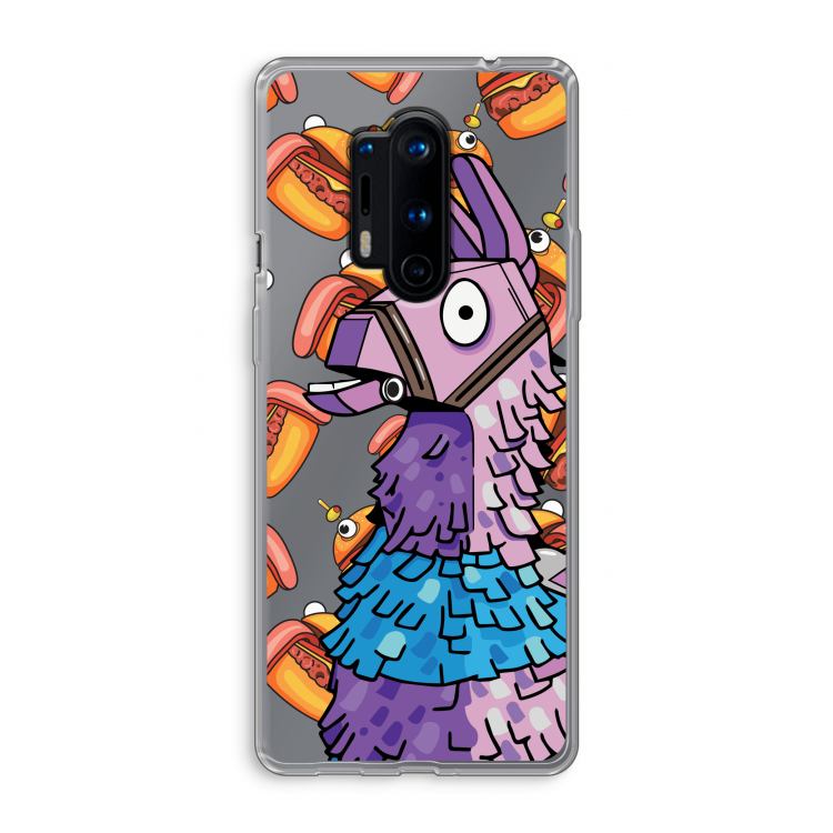 Loot Burger: OnePlus 8 Pro Transparant Hoesje