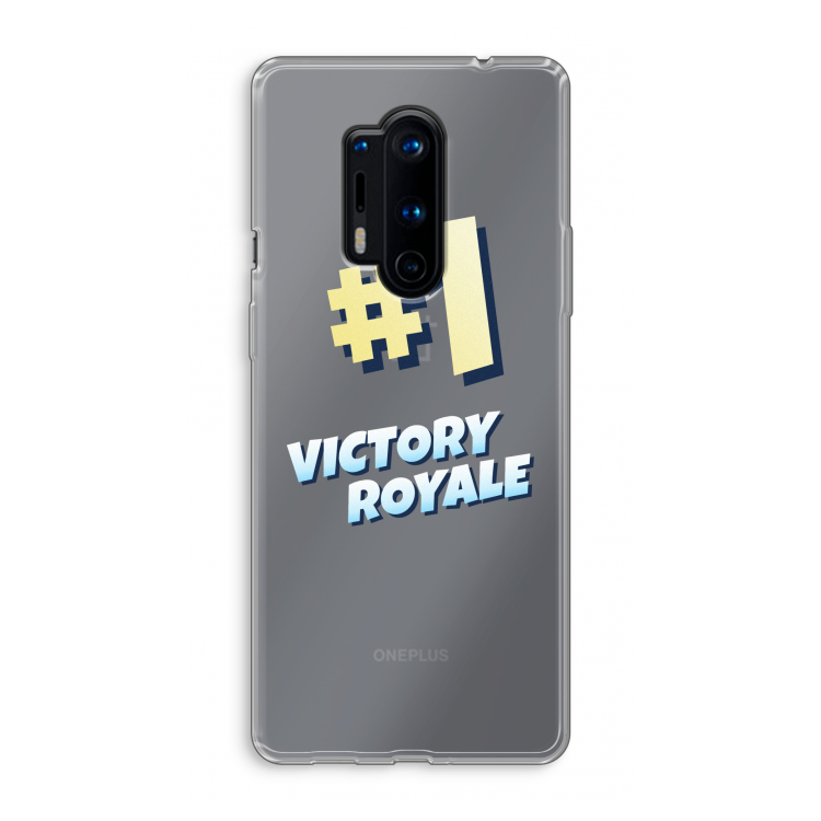 Victory Royale: OnePlus 8 Pro Transparant Hoesje