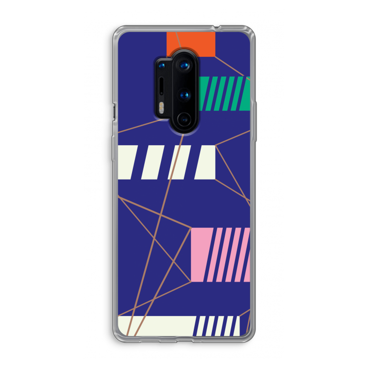 Gestalte 5: OnePlus 8 Pro Transparant Hoesje