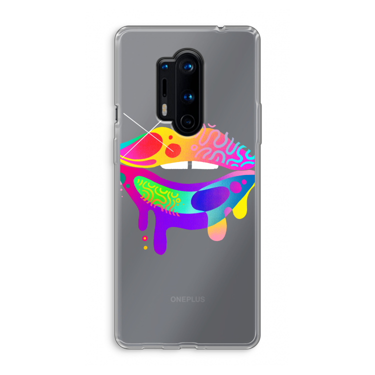 Lip Palette: OnePlus 8 Pro Transparant Hoesje