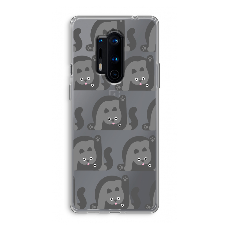 Cats: OnePlus 8 Pro Transparant Hoesje