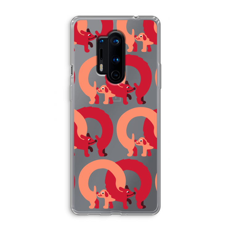 Dogs: OnePlus 8 Pro Transparant Hoesje