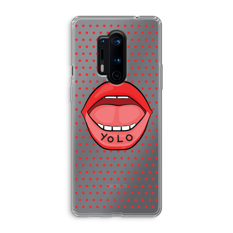 Yolo Denise: OnePlus 8 Pro Transparant Hoesje