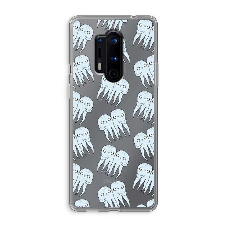 Octopussen: OnePlus 8 Pro Transparant Hoesje