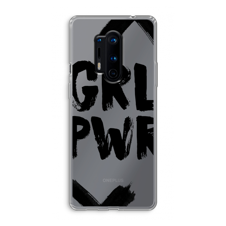 Girl Power #2: OnePlus 8 Pro Transparant Hoesje