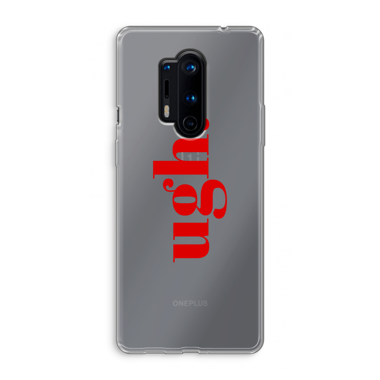 Ugh: OnePlus 8 Pro Transparant Hoesje