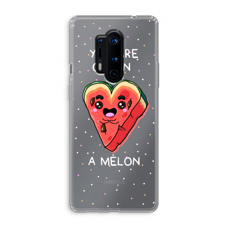 One In A Melon: OnePlus 8 Pro Transparant Hoesje