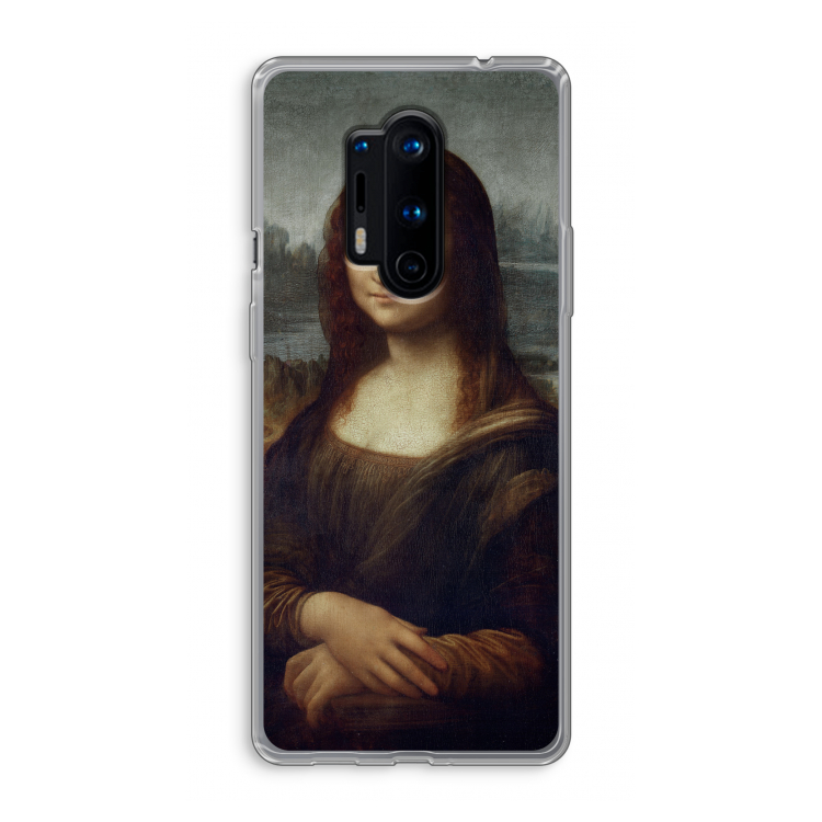 Mona Lisa: OnePlus 8 Pro Transparant Hoesje