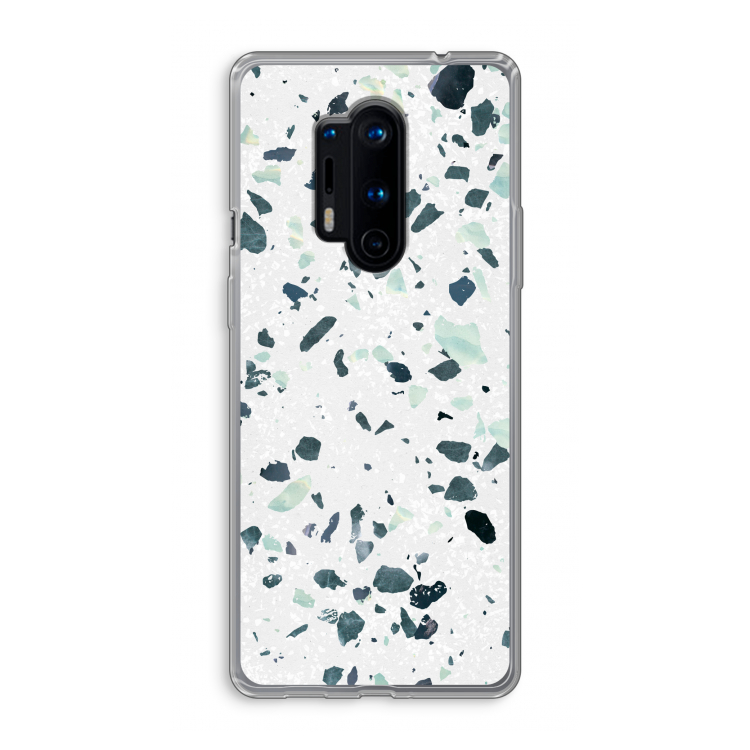 Terrazzo N°2: OnePlus 8 Pro Transparant Hoesje