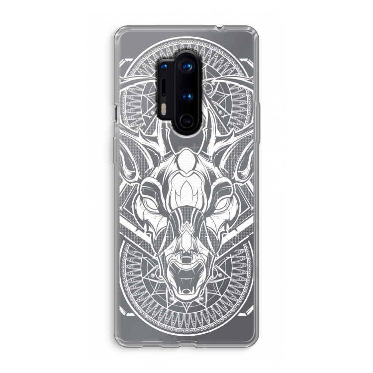 Oh Deer: OnePlus 8 Pro Transparant Hoesje