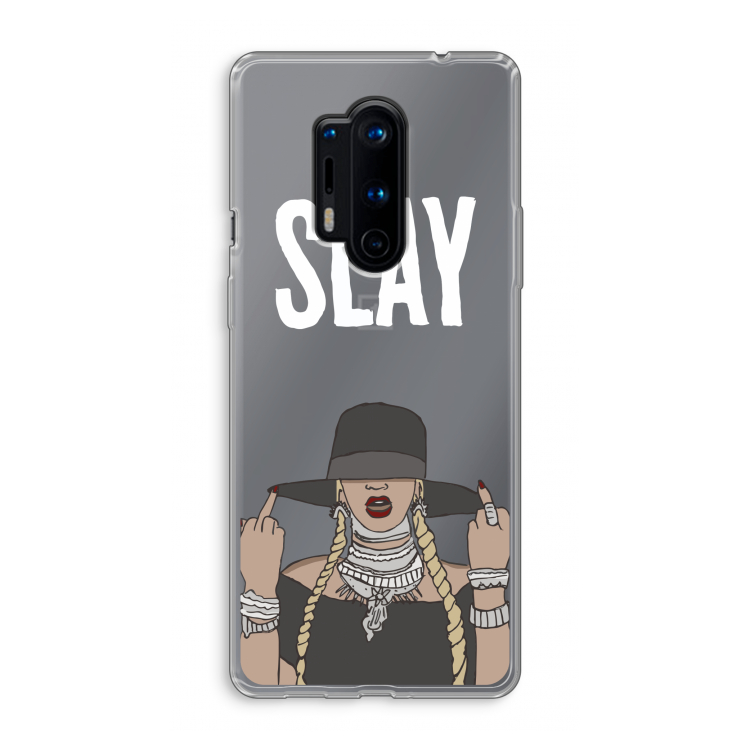 Slay All Day: OnePlus 8 Pro Transparant Hoesje