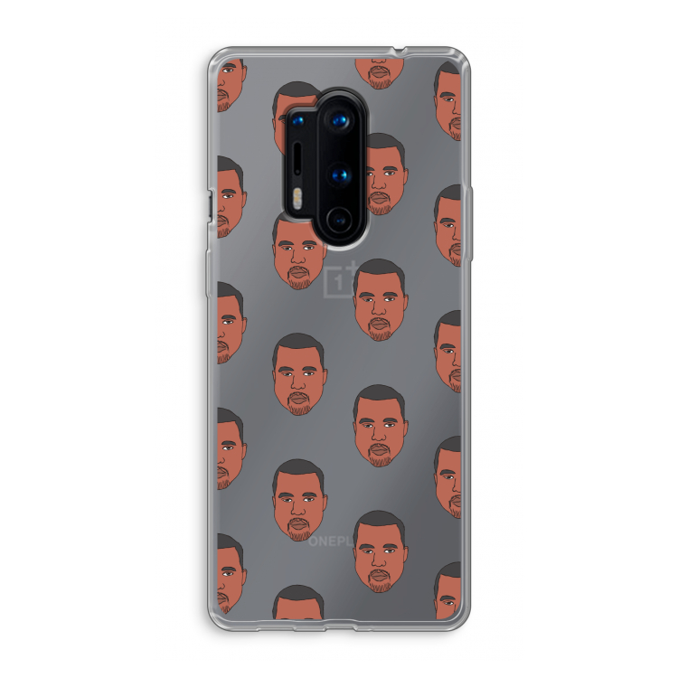 Kanye Call Me?: OnePlus 8 Pro Transparant Hoesje