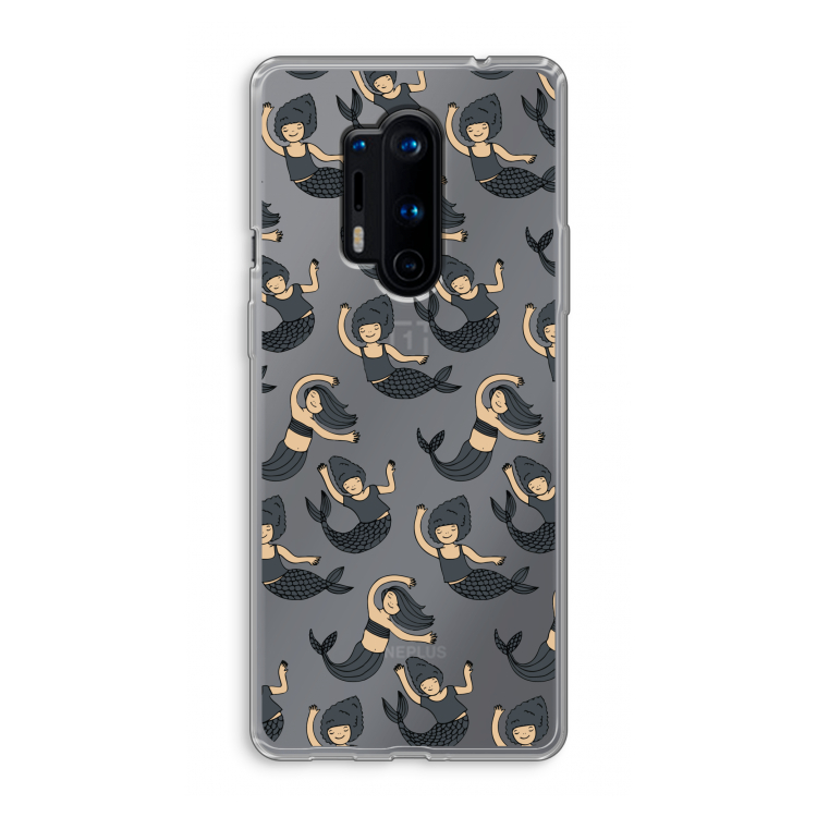 Zeemeermin: OnePlus 8 Pro Transparant Hoesje