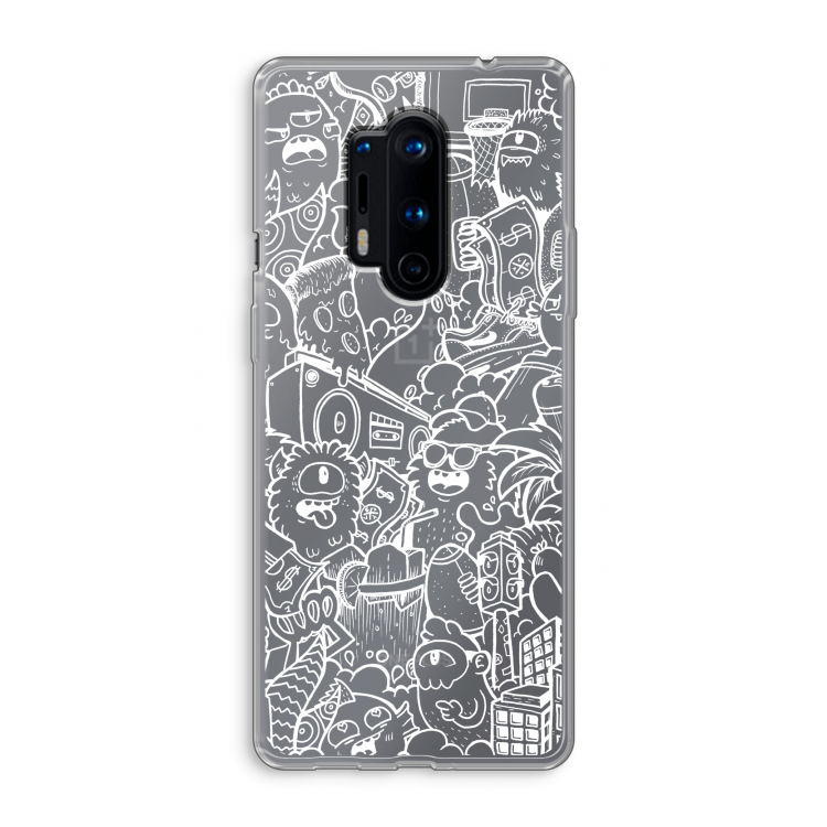 Vexx City #2: OnePlus 8 Pro Transparant Hoesje