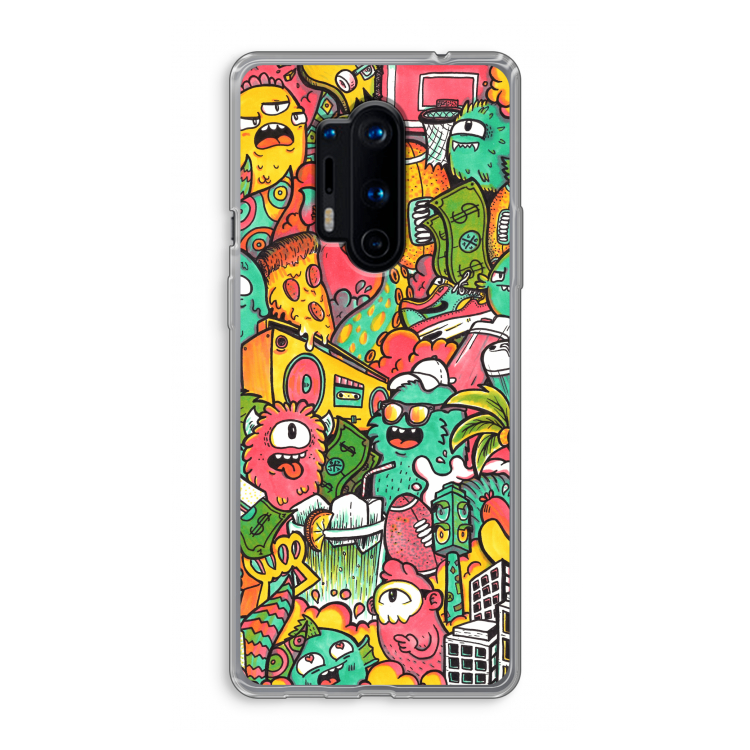 Vexx City: OnePlus 8 Pro Transparant Hoesje