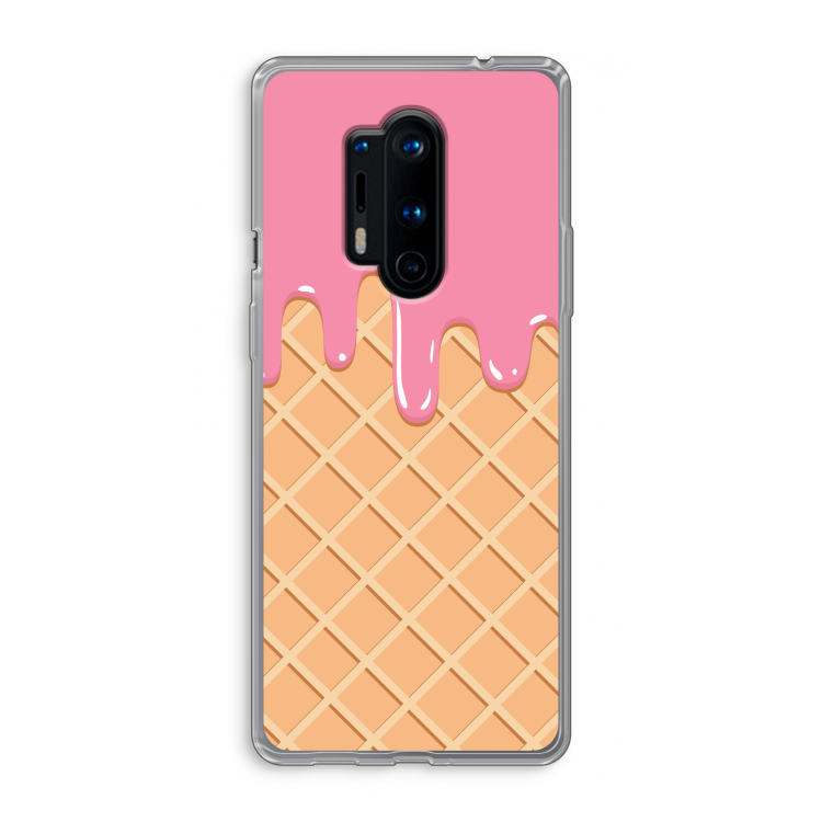 Ice cream: OnePlus 8 Pro Transparant Hoesje