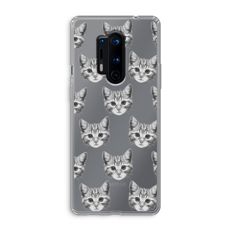 Kitten: OnePlus 8 Pro Transparant Hoesje