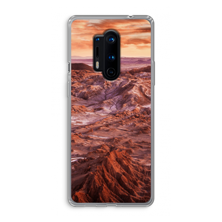 Mars: OnePlus 8 Pro Transparant Hoesje