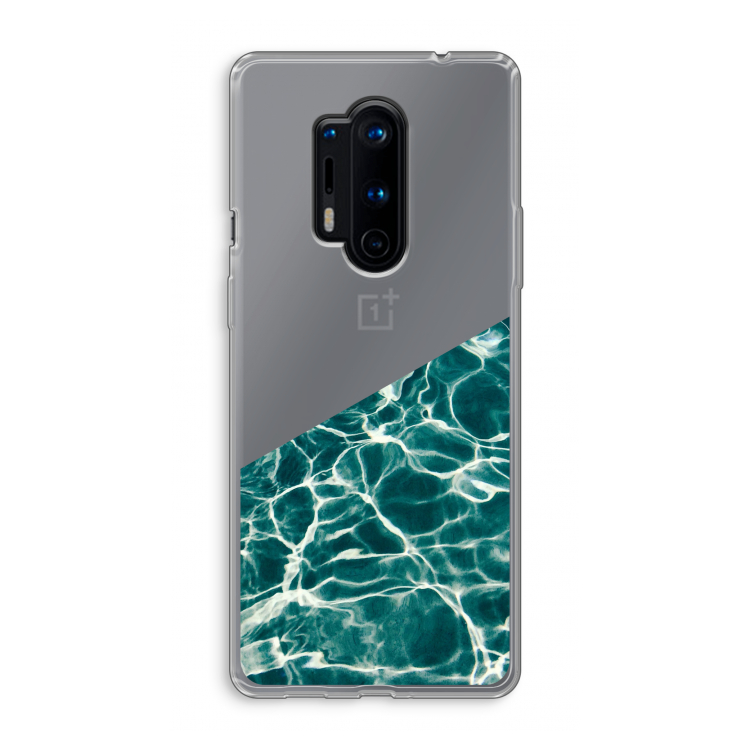 Weerkaatsing water: OnePlus 8 Pro Transparant Hoesje