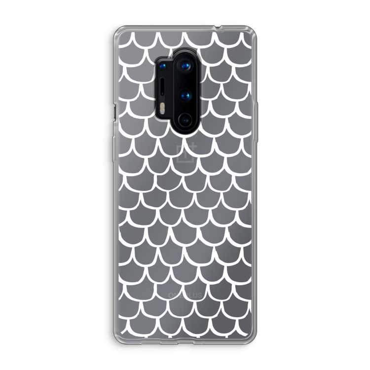 Dakpannetjes: OnePlus 8 Pro Transparant Hoesje