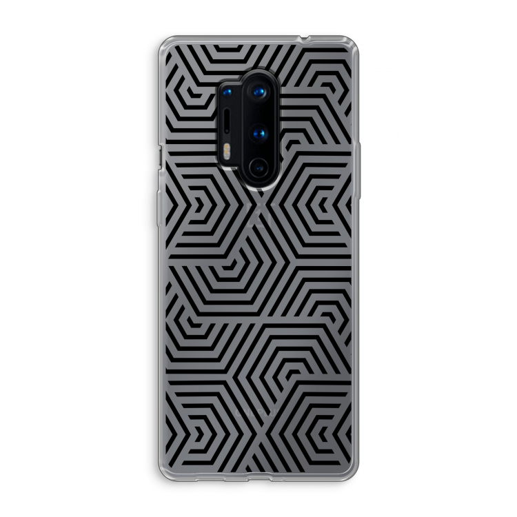 Magic pattern: OnePlus 8 Pro Transparant Hoesje