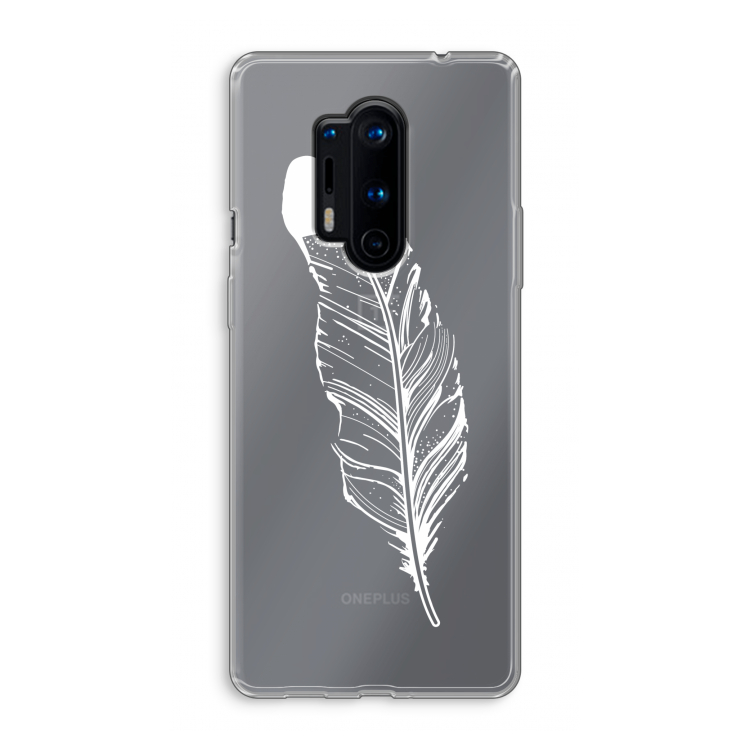 Pluim: OnePlus 8 Pro Transparant Hoesje