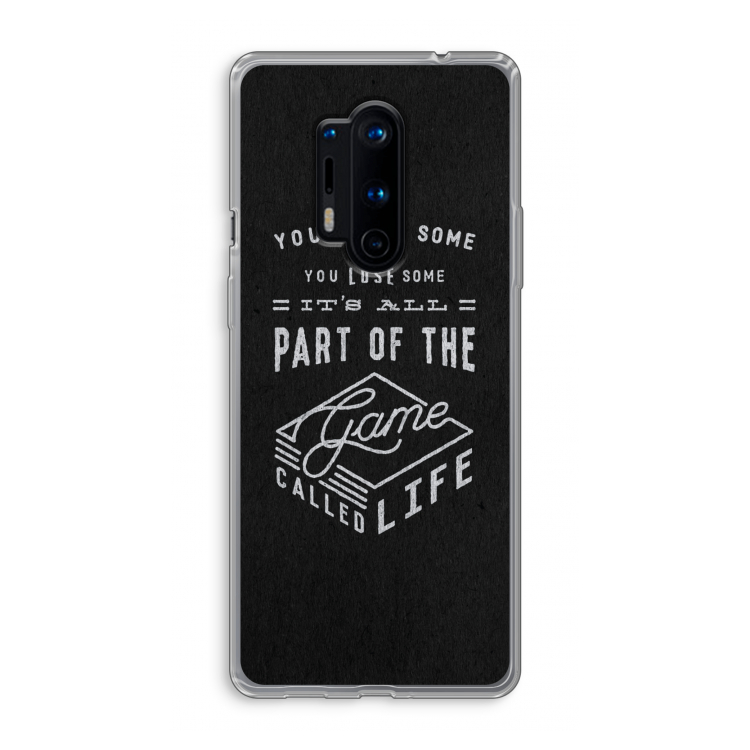 Life: OnePlus 8 Pro Transparant Hoesje