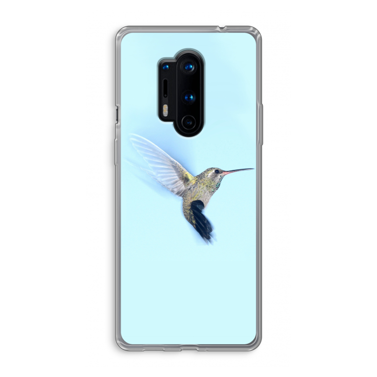 Kolibri: OnePlus 8 Pro Transparant Hoesje